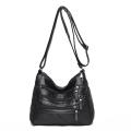 New Crossbody Shoulder Bags for Women Leather Messenger Bag Female Casual Concise Purse and Handbag SA Main(25CMx20CMx11CM,). 