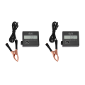 2X New Gasoline Digital Engine Tachometer Inductive Pulse Tachometer with Battery for Chain Saw Mower 2/4 Stroke. 