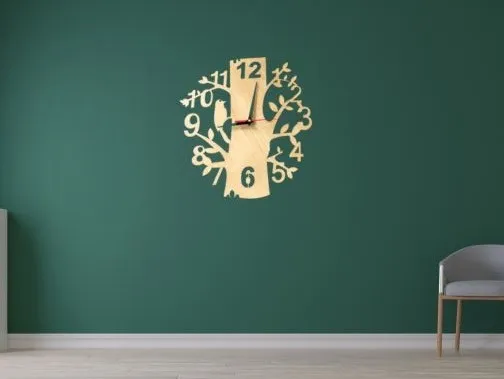 wall%20Clock%20Tree%20Birds%20Shaped%20tree%20with%20wooden%20bird%20Laser%20Cut%20Designer%20Wooden%20Wall%20Clock%20color%20wooden%20and%20family%20black%20-%20Image%202