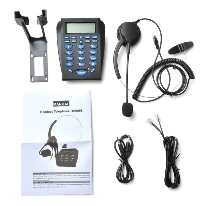 Call%20Center%20Telephone%20Dialpad%20Corded%20Telephone%20-%20black%20-%20Image%202