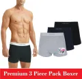 Underwear For Men Pack of 3 All Season Cotton Slim Fit Stretchable Boxer Style Available in Multicolor. 