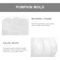 6/8cm White Foam Pumpkin Models Polystyrene Styrofoam Artificial Pumpkins Halloween Decoration DIY Handmade Craft For Kids. 