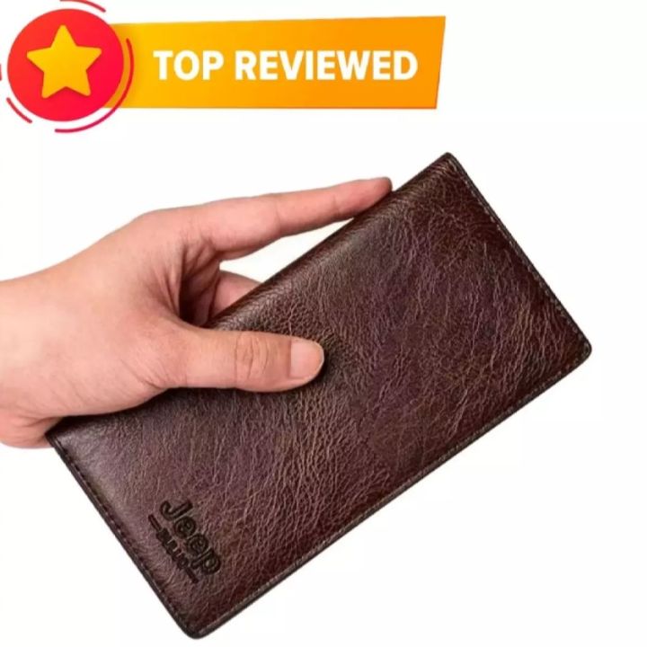 Leather Jeep Registration Holder