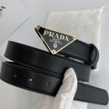 Triangle Belt P Letter Men's and Women's High-End Belt Casual Versatile Shorts Skirt Business Formal Wear Jeans Strap.