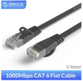 ORICO PUG-C6B Ethernet Cable Cat6 Lan Cable UTP CAT6 RJ 45 Network Cable Patch Cord for Laptop Router RJ45 Network Cable 5 Meter. 