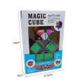 2 in 1 Yoshimoto Cube Magic Cube Infinite Cube Toy Relax Puzzel Game for Children Adults EDC Double Star Flexicube. 
