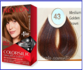 Colorsilk Ammonia Free 43 Medium Golden Brown. 