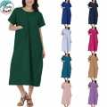 Comfortable Cotton Patient Gown – Full Length Hospital Wear. 