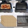parchment paper for air fryer-100 * white air fryer liners
100 * brown air fryer liners-white, brown.