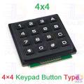 Keypad Telephone Style 4x4 16 Button Membrane Switch Matrix Array Keyboard Keypad Module Use Key PIC AVR Stamp Plastic Keys Switch For Arduino Controller.