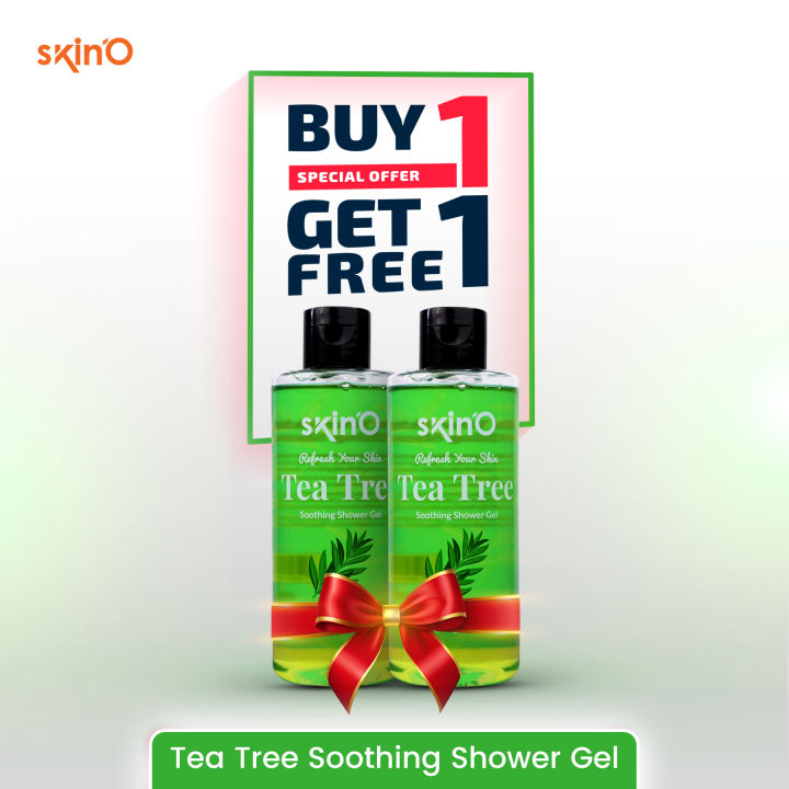 skin'O Refresh Your Skin Tea Tree Soothing Shower Gel 220ml (BUY ONE GET ONE)