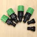 Garden Quick Connect Release Water Hose Fittings Plastic Connectors, Male & Female 3/4 Inch GHT 10Pcs. 