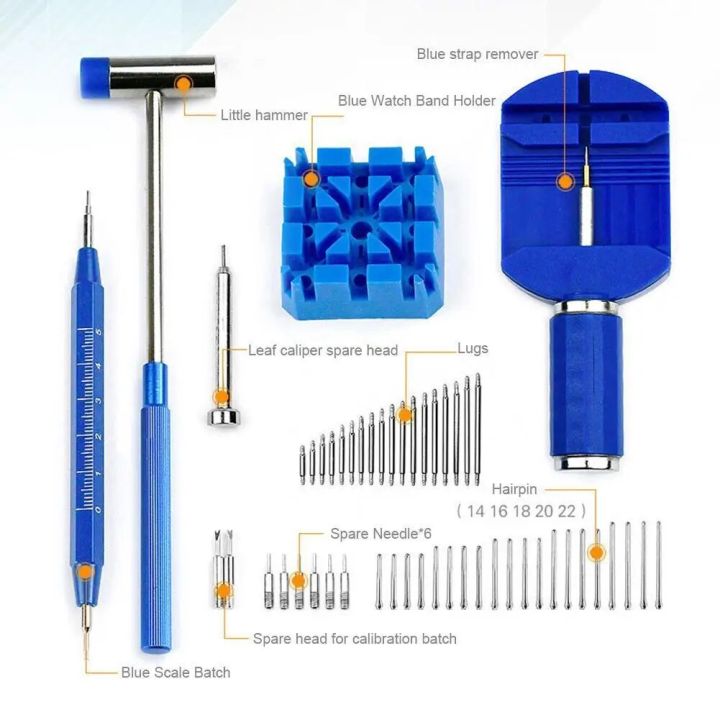 Watch%20Repair%20Kit%20Watch%20Strap%20Link%20Remover%20Watch%20Battery%20Replacement%20Tool%20Set%20for%20Watch%20Repair%20Replacement%20Resizing%20-%20Image%202