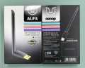 Aufa W115 High-Speed 802.11n Wireless USB Adapter with Fixed 3DBi Antenna, Driver-Free Plug & Play, 1-Year Warranty.