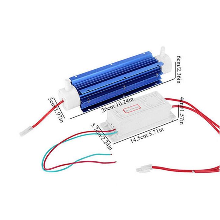 10G Ozone Generator Ozonator Ionizer Tube Air Purifier Quartz Tube ...
