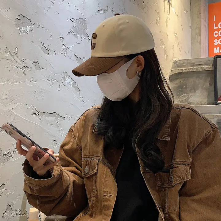 Letter%20C%20Embroidery%20Patchwork%20Baseball%20Cap%20Soft%20Cotton%20Outdoor%20Sun%20Caps%20Woman%20Man%20Snapback%20Dad%20Trucker%20Hats%20Unisex%20Streetwear%20-%20Image%203