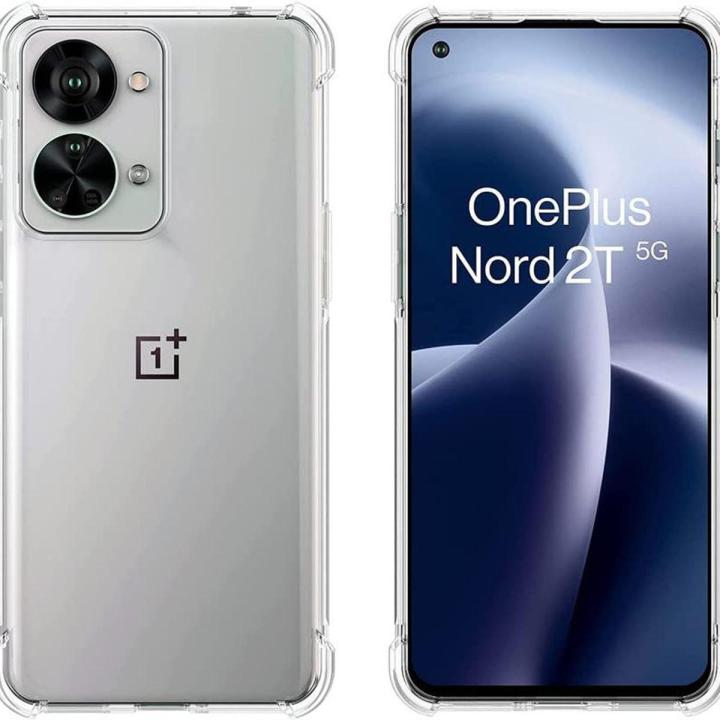 For OnePlus Nord 2T 5G - IMPT Premium Silicone Case Crystal Clear Soft TPU Ultra-Thin Transparent Flexible Protective Mobile Phone Back Cover