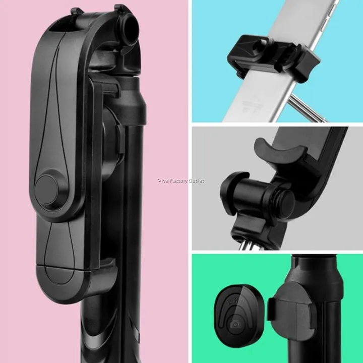 XT-02%20S03/R1%20Bluetooth%20Wireless%20Remote%20Selfie%20Stick%20Holder%20Extendable%20Foldable%20Handheld%20Monopod%20Selfie%20Stick%20with%20Tripod%20Stand%20By%20Exotix%20-%20Image%205