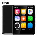 16/32/64GB MP3 Player 2.4Inch HD Full Touch Screen Bluetooth-Compatible5.3 Music Player with Speaker FM Radio E-Book.