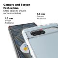 For Google Pixel 7A Premium Silicone Case Crystal Clear Soft TPU Ultra-Thin Transparent Flexible Protective Mobile Phone Back Cover.