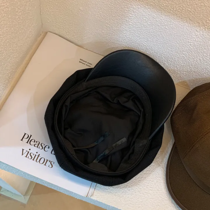 Korean%20Beret%20Ladies%20Duck%20Tongue%20Hat%20Super%20Wild%20Hats%20High%20Quality%20Outdoor%20Leisure%20Caps%20Hat%20-%20Image%207