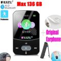 RUIZU X52 x55 Sport Bluetooth MP3 Player 8gb Clip Mini with Screen Support Pedometer music player плеер mp3 music player. 