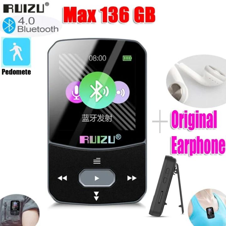 RUIZU%20X52%20x55%20Sport%20Bluetooth%20MP3%20Player%208gb%20Clip%20Mini%20with%20Screen%20Support%20Pedometer%20music%20player%20%D0%BF%D0%BB%D0%B5%D0%B5%D1%80%20mp3%20music%20player%20-%20Image%203