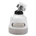 360° Moveable Kitchen Tap Head Adjustable Faucet Water Saving Filter Sprayer. 