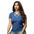 Best quality cotton half sleeve t-shirt for smart Ladies - T Shirt For Women. 