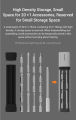 KOGEEK iFu 6.3mm Electric Screw Driver Safety Power Lithium Electric Screwdriver 3 Speed LED Lights Compact Rechargeable Electromotion Screwdriver with 29pcs Bits & Bit Holding Tube. 