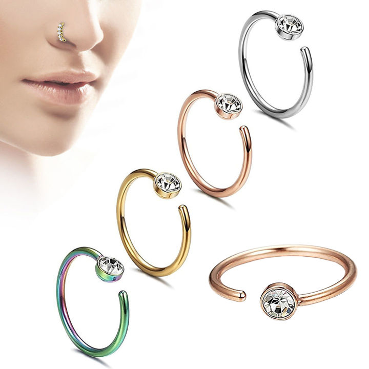 Nose%20Ring%20Stylish%20Skin-Friendly%20Multi%20Colors%20Non%20Piercing%20Nose%20Hoop%20for%20Party%20-%20Image%205