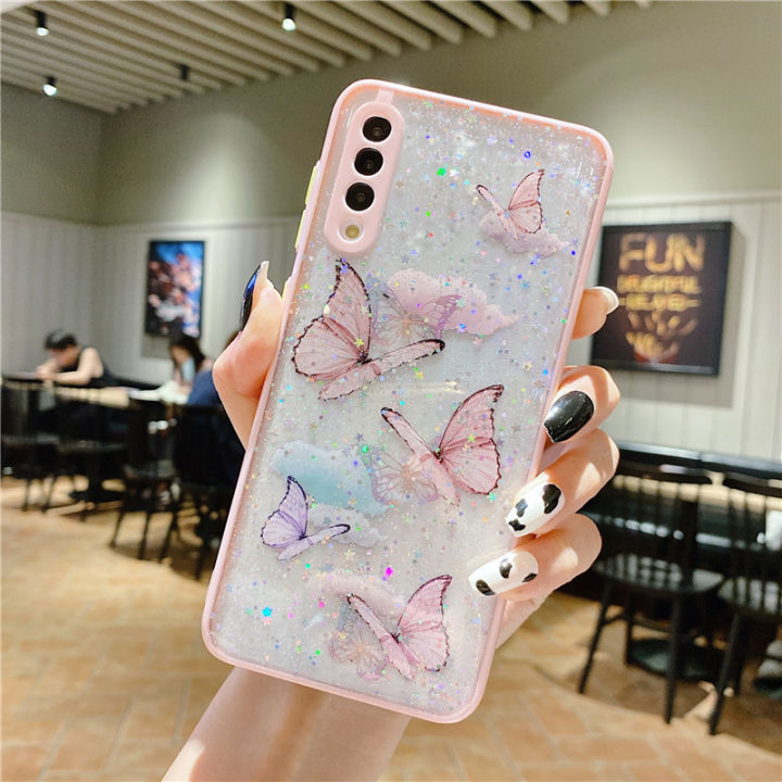 Colorized%20Butterfly%20for%20Samsung%20A50%20Phone%20case%20a32/a42/a52%20Soft%20Silicone%20a72/M12/S21u%20Protective%20Sleeve%20-%20Image%207