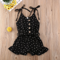 New ummer Toddler Kid Baby Girl Floral Print Bohemian Holiday trappy Romper Bodyuit Jumpuit Clothe Outfit.
