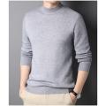Cashmere Men's Cashmere Sweater Daily Wear Solid Color Base Shirt Half Turtleneck for Autumn/Winter Fashion Dressy Gift Special Occasions Men. 
