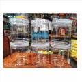 Premium Plastic Jar For Masala Storage- 500 Ml Capacity - Set Of 6 Pieces - Your Spices Fresh And Easily Accessible With This Convenient Set. 