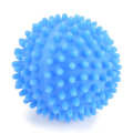 4 x Dryer Balls Blue PVC Reusable Laundry Washing Drying Fabric Ball. 