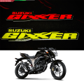 Suzuki Gixxer and SF Logo Branded Self Adhesive Waterproof Sticker 1 Piece Random Color Selection.