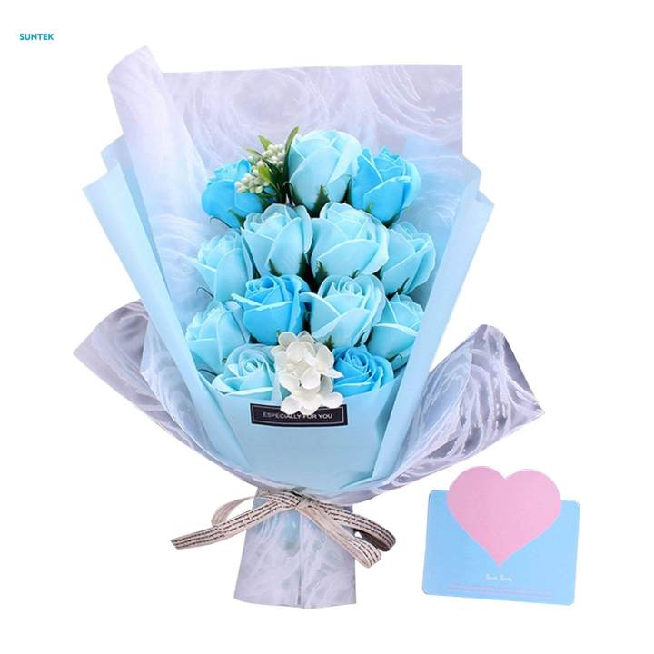 Soap%20Flower%20Bouquet%20bouquet%20Soap%20Flower%20Floral%20Artificial%20bouquet%20Realistic%20for%20Home%20Decor%20Anniversary%20Gift%20Mother's%20Day%20Office%20-%20Image%205
