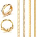 All Season Soft Silicone Invisible Ring Size Adjuster Set for Women & Men – 4Pcs Jewellery Accessories for Loose Rings.