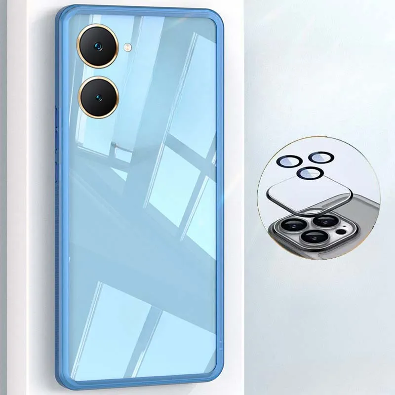 New Phone Case For VIVO Y03 4G Cover Camera Protection Semi