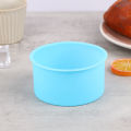 1Pc 4 Inch Silicone Mini Cake Molds Round Baking Pan DIY Non-Stick Silicone Baking Mold Bakeware Pan Reusable Cake Pans.