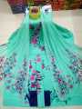 Unstitched Batik Print Three Piece Set for Girls / Women - Elevate Your Wardrobe with Artistic Flair.