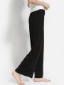 High Waist Drape Modal Loose Large Size Thin Wide-leg Pants Women's Summer All-match Trousers Casual Straight-leg. 