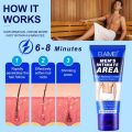 Private Hair Removal Cream for Men Hair Removal Cream Intimate Hair Removal Effectively Men Hair Removal Cream E74C. 