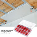 Flat Washer Set, Paper Fiber Gasket 600PCS Multifunctional for Fencing for Plasterboard.