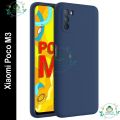 Premium Liquid Silicone Phone case for Xiaomi Poco M3 Liquid Silicon Mobile Back Case Soft Silicone Phone Cover.