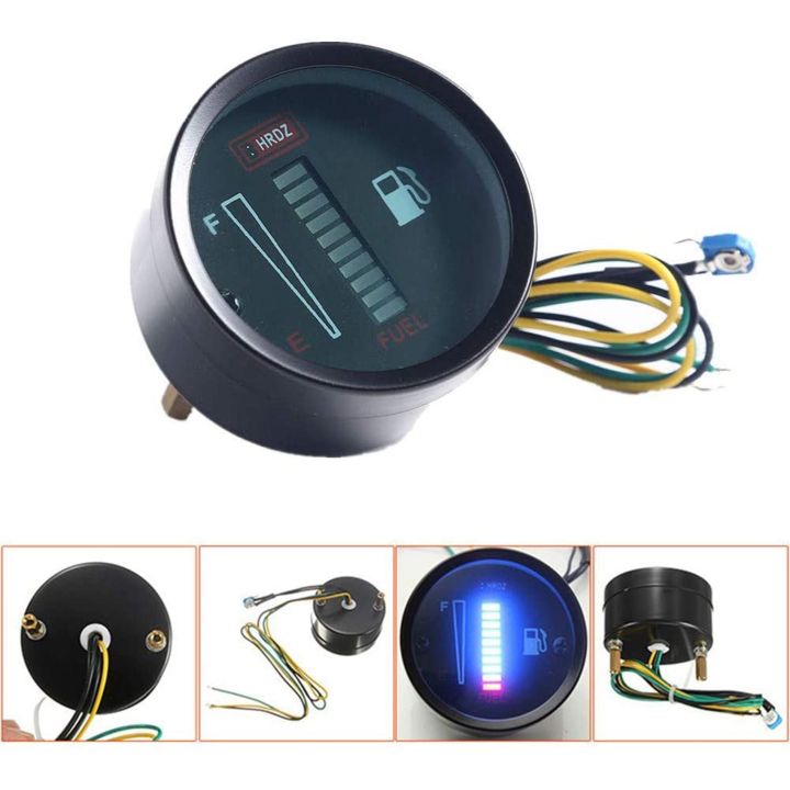 5X%2024V%202%20Inch%2052mm%20Universal%20Car%20Motorcycle%20Fuel%20Level%20Meter%20Gauge%20LED%20%20Display%20Fuel%20Tank%20Gauge%20Boat%20Truck%20RV%20-%20Image%206