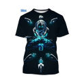 Summer New Game Valorant 3D Print T Shirt Men Women Casual Short Sleeve Cool T-shirt Valorant Harajuku Streetwear T Shirts Tees. 