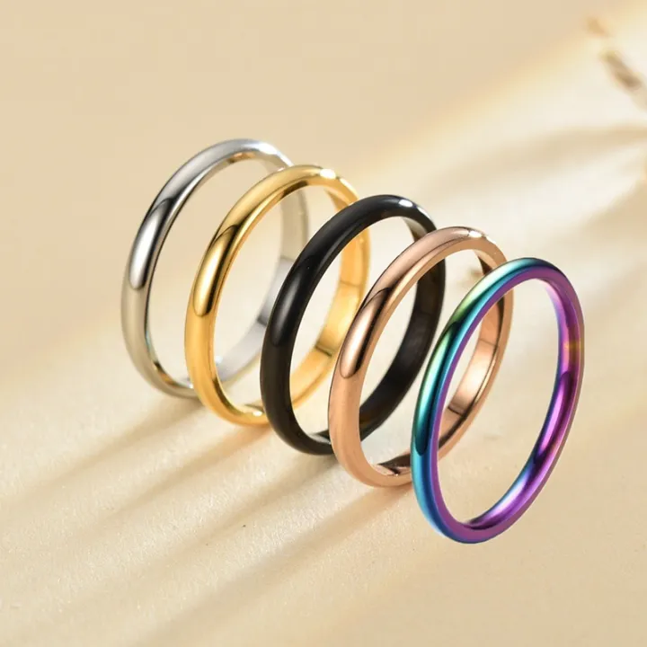 Stainless%20Steel%20Mens%20Women's%20Finger%20Ring%202%20mm%20-%20Image%208