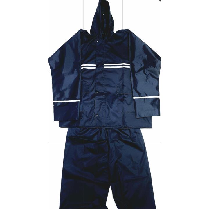 Heavy Duty Luxury Thailand Adult Waterproof Full Body Raincoat Rain Pants  Split Suit